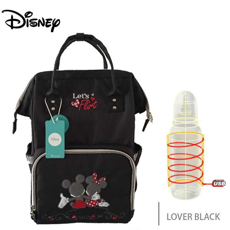 Disney New Lover Pattern Thermal Insulation Bag High capacity Baby