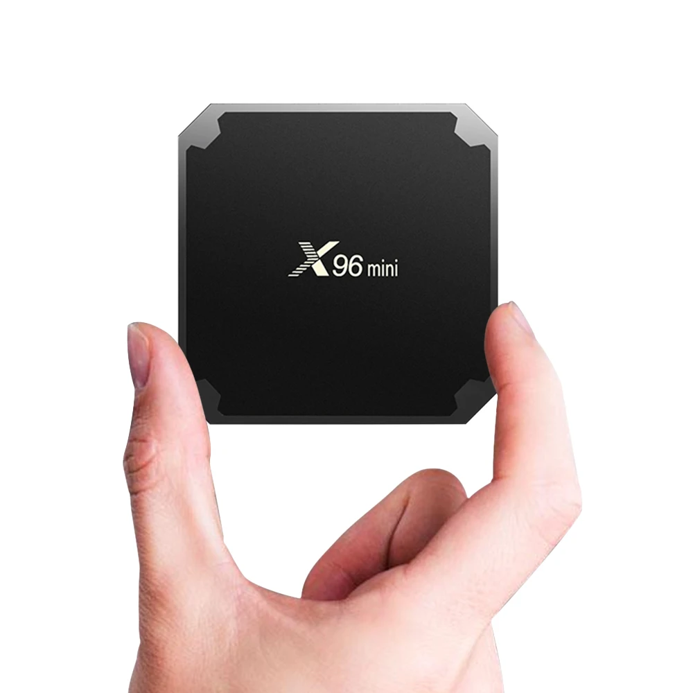 Мини ТВ приставка X96 смарт на Android 7 1 четырехъядерный процессор S905W поддержка 2 4G