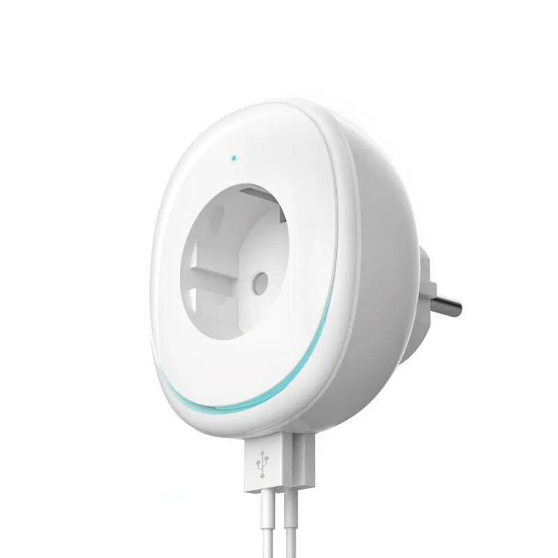 DIGOO DG SP01 Dual USB Интерфейс штепсельная вилка европейского стандарта умная Wi Fi