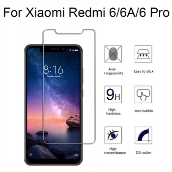 

For Redmi 6 Pro Tempered Glass For Xiaomi Redmi 6 6A Mi A2 Lite Screen Protector Xiomi xiami Redmi6 Redmi6A Protective Glas Film