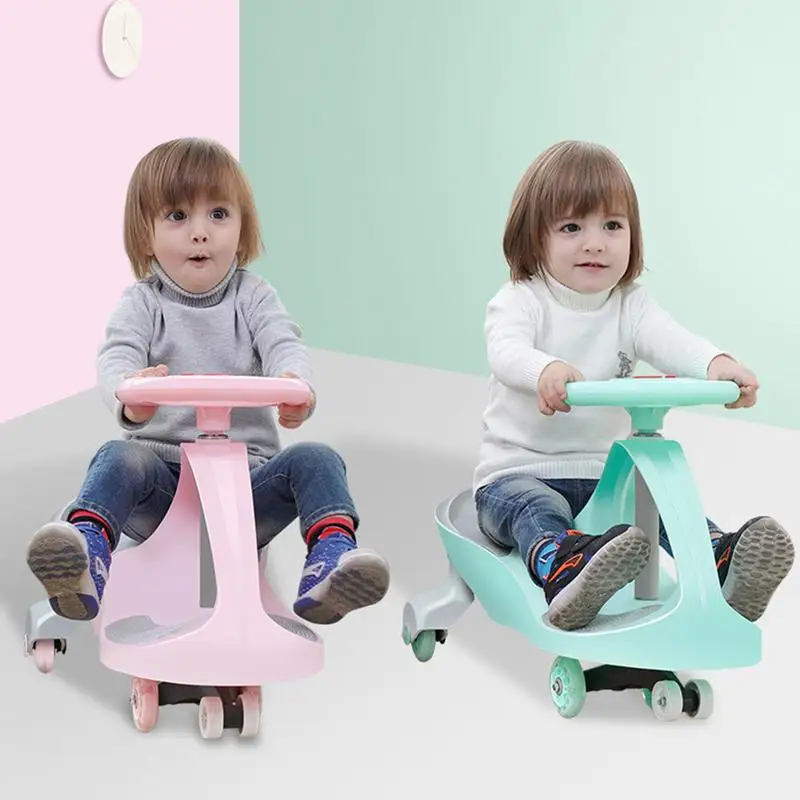 

Children Yo-Yo Car Mute Slide Swing Toy Car For Children 1-8 Years Old Children Twist Car Swing Children's Cycling Toy For Baby