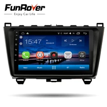Funrover Autoradio Multimedia player 9 ”Android 8.0 2 din DVD Per MAZDA 6 Mazda6 2008-2015 GPS navigazione stereo autoradio audio