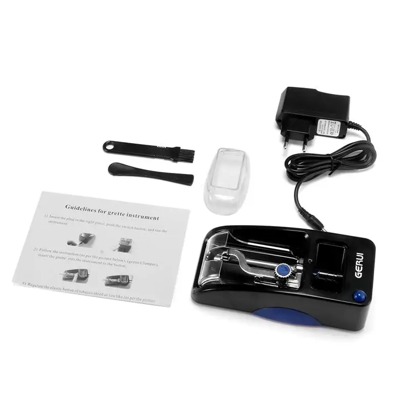 

Family Outlet Cigarette Tube Electric Automatic Cigarette Rolling Automatic Tobacco Machine EU Plug