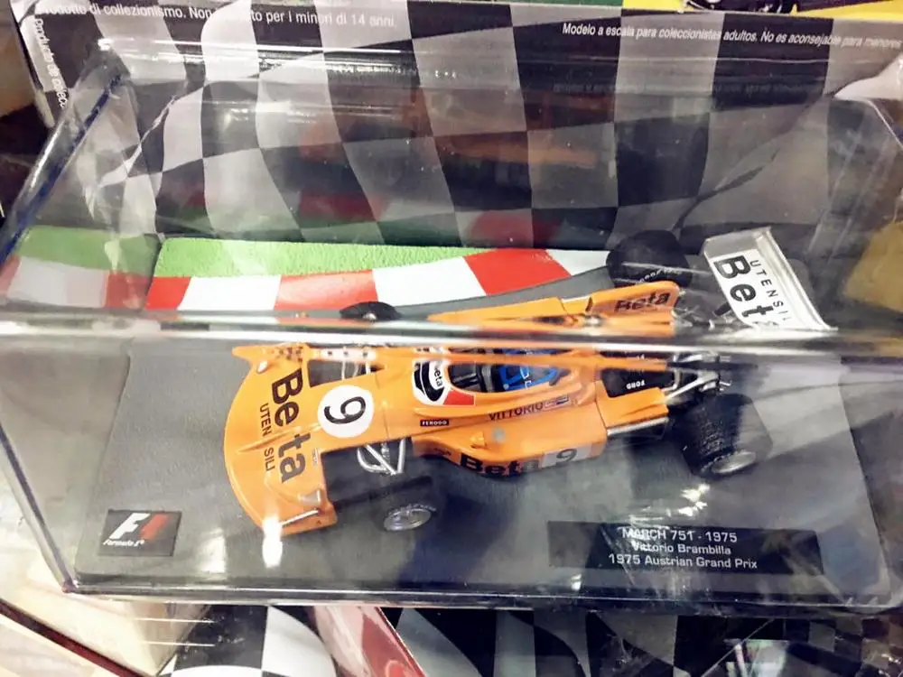 

1/43 IXO F1 MARCH 751 Vittorio Brambilla 1975 Austrian Grand Prix