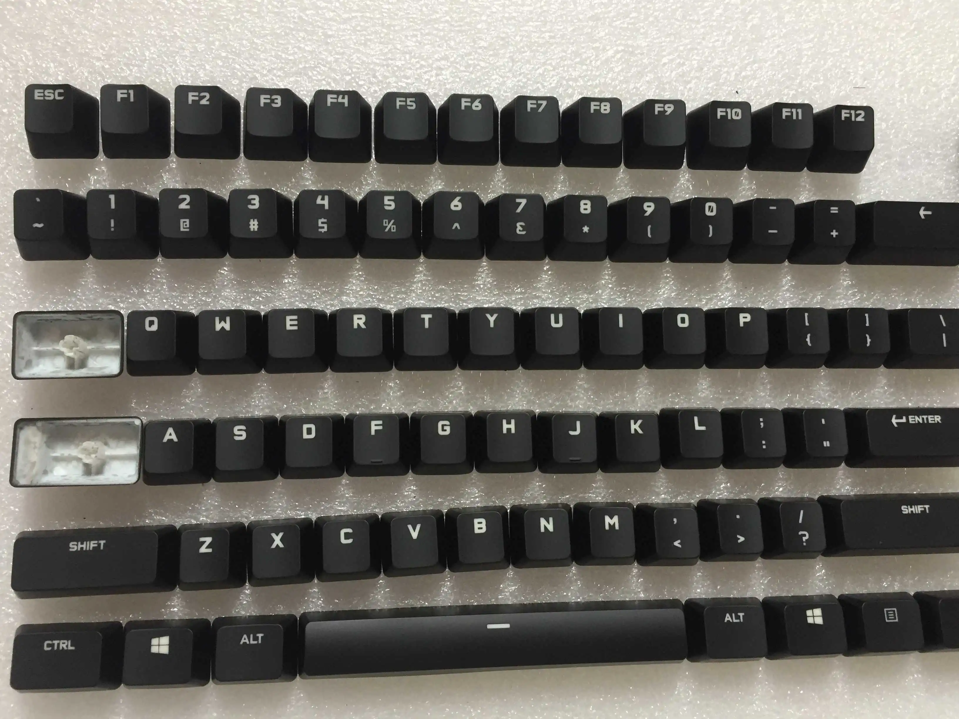 CTRL ALT TAB SPACE SHIFT key caps для механической клавиатуры logitech G610 cap с бесплатной клавишей