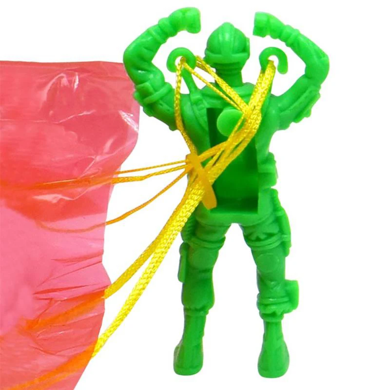 Пластиковые выталкивающие парашютные игрушки для улицы, игрушечные парашюты для детей, подарки для мальчиков и девочек