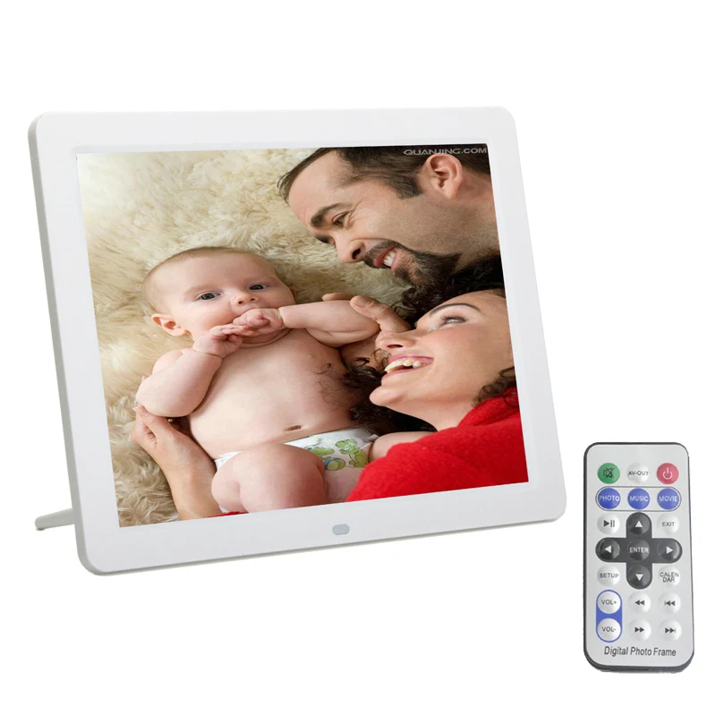 Zeepin 12 1 дюйма светодиодный Подсветка HD 1280*800 цифровая фоторамка электронный