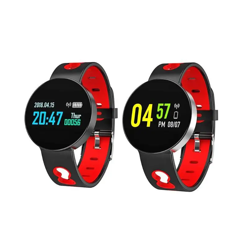 smartwatch with heart rate monitor and sleep tracker