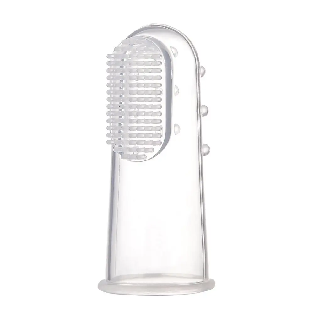 

Super Soft Pet Finger Toothbrush Teddy Dog Brush Bad Breath Tartar Teeth Tool Cat Teeth Tool Cleaning