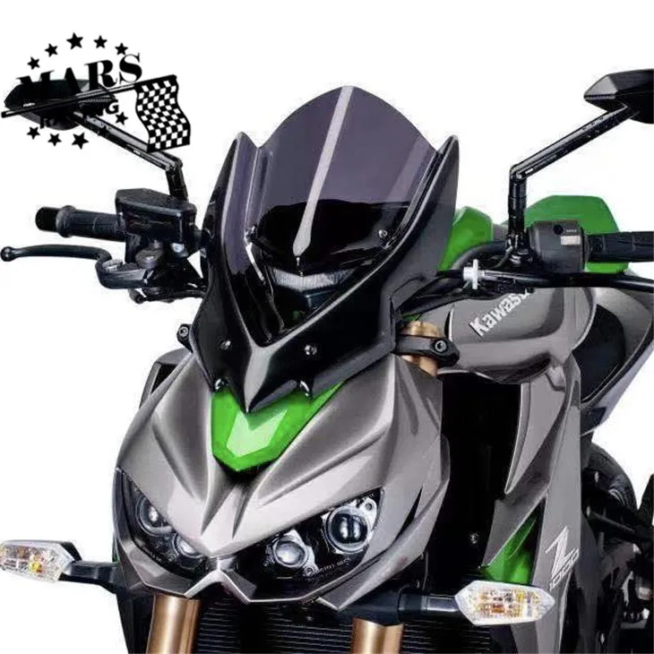 Мотоцикл Визер козырек ветровое стекло подходит для Kawasaki Z1000 Double Bubble