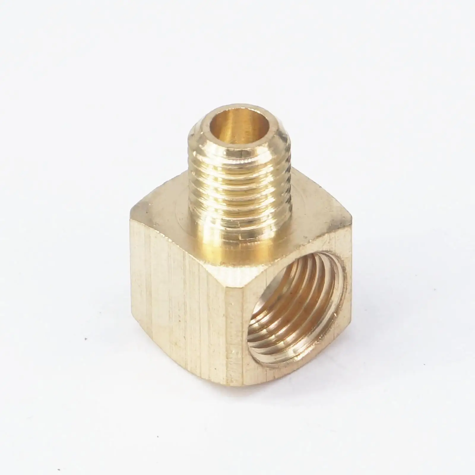 M8 мужчина к M10x1mm внутренняя резьба (под углом 90 градусов) для латунных фитингов
