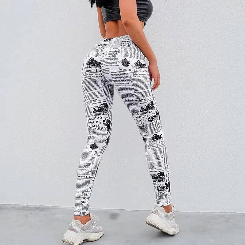 Nuevo 2019 Leggings delgados para chicas de moda para de cintura alta deportes correr Fitness Leggings pantalones atléticos pantalones superventas|Pantalones y pantalones capri| - AliExpress