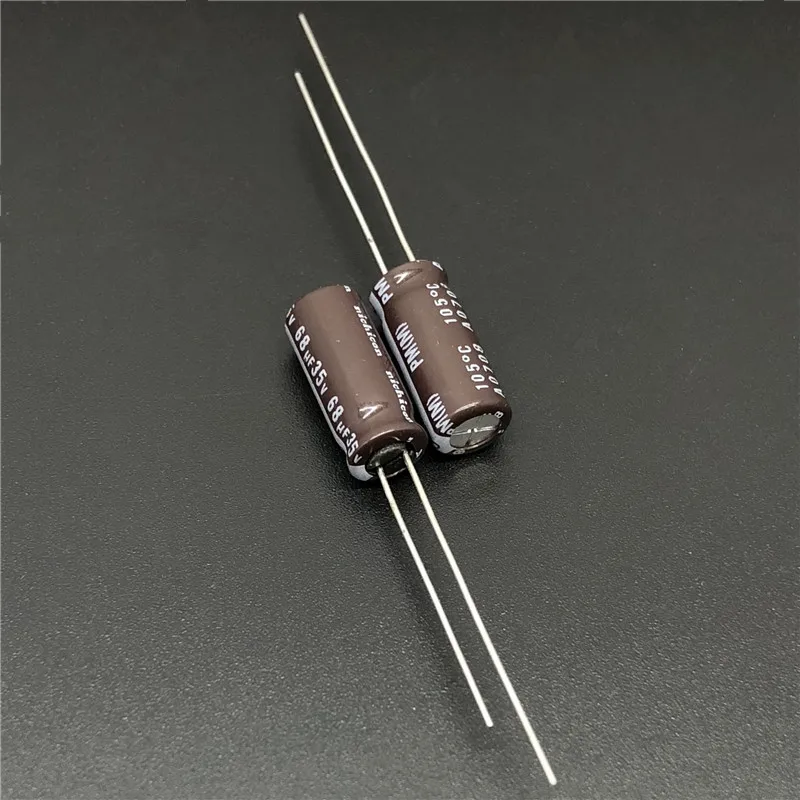 10 шт/50 шт 68 мкФ 35В NICHICON PM серия 6 3x15 мм 35V68uF низкое сопротивление Алюминий