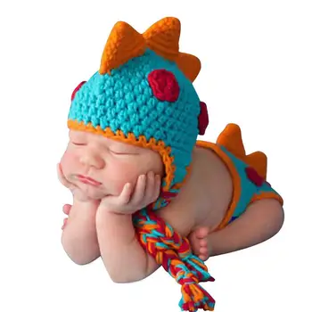 

Photography Props Clothing Photo Dinosaur Suit for Baby Full Month Hundred Days