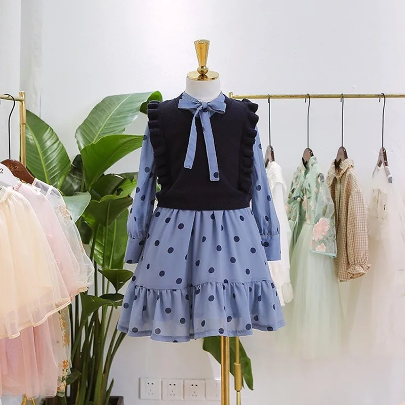 

baby girl dress chiffon sweater ruffles fashion baby frock kids vintage dress kids dresses for girl's clothing boutiques