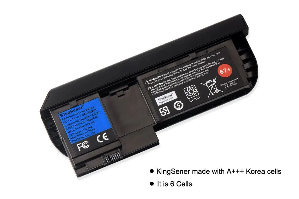 Kaufen KingSener Korea Zelle X230T Tablet Batterie Für Lenovo Thinkpad X230T 45N1078 45N1079 45N1075 45N1077 45N1074 67 + 11,1 V 63WH