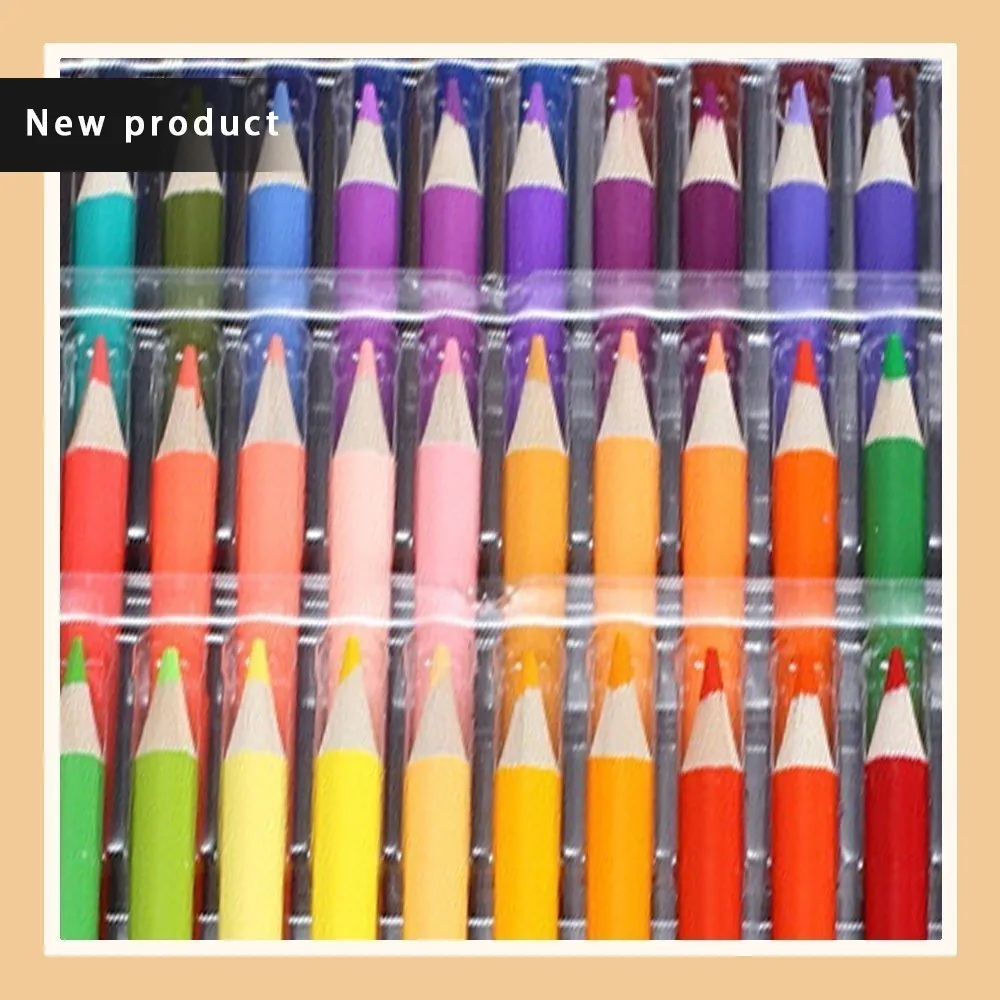 

Hot Sale Practical 48 Color Doodle Oiliness Non Water-soluble Cartoon Pencil Lead Pen school friends painting