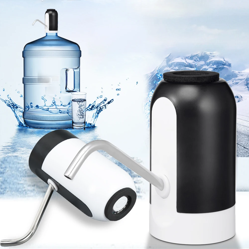 Portable Electric Automatic Water Pump Dispenser USB Rechargeable