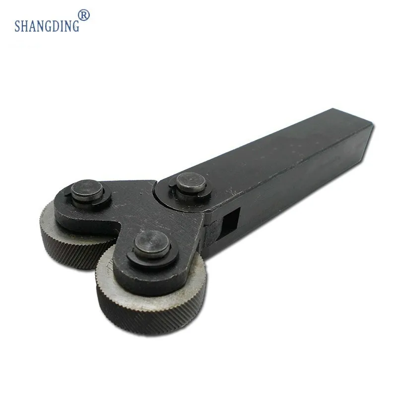 

1.5mm Pitch 8 X 26mm Dual Wheel Knurling Linear Knurl Tool Lathe Cutter
