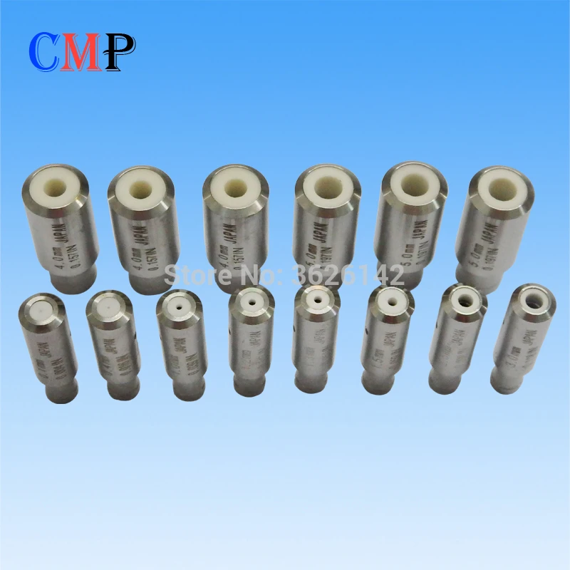

Pipe Guide Z140D 0.3 0.4 0.5 0.7 0.8 1.0 Tube Guide OD8x30mmL Ceramic Guide OD12x30mmL Drill Guide for Drilling EDM Machine