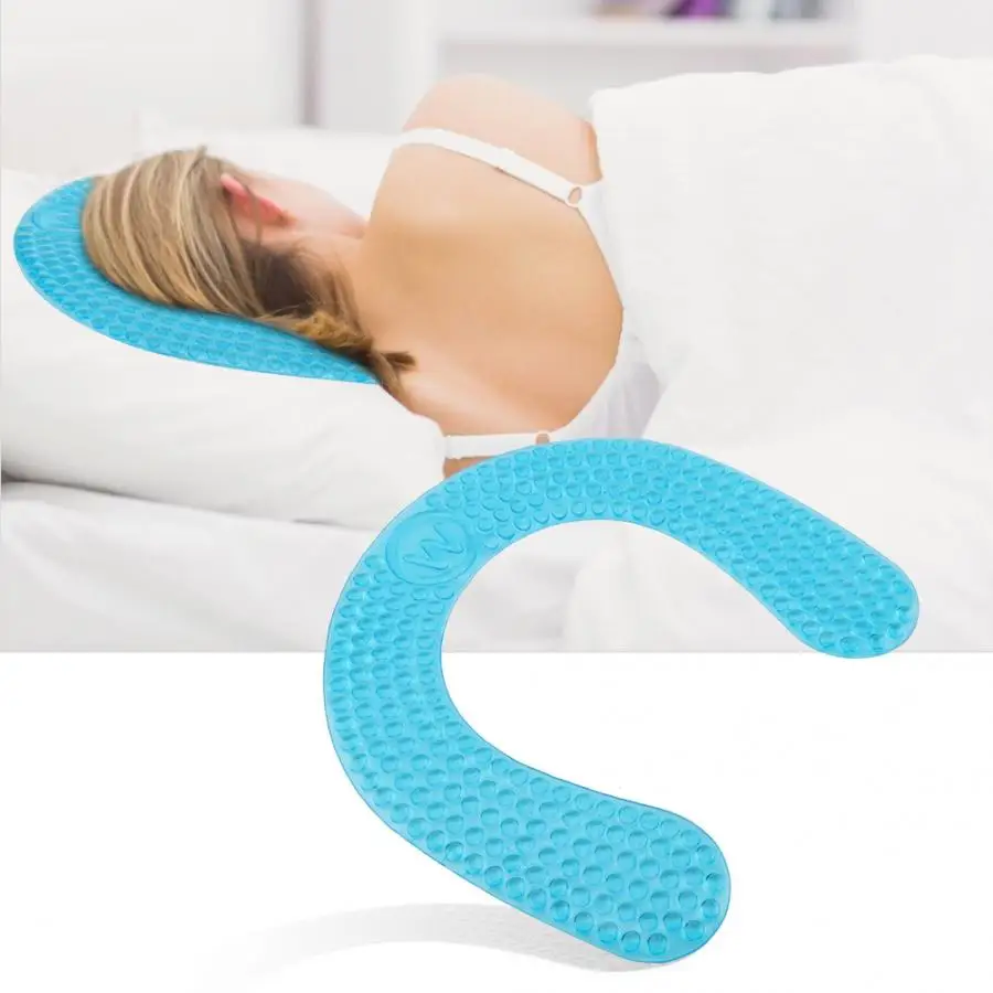 

Summer Cooling Gel Pillow Gel Mat Pad for U-Shaped Pillow Neck Support No Pillow Pillow for Pregnant Women