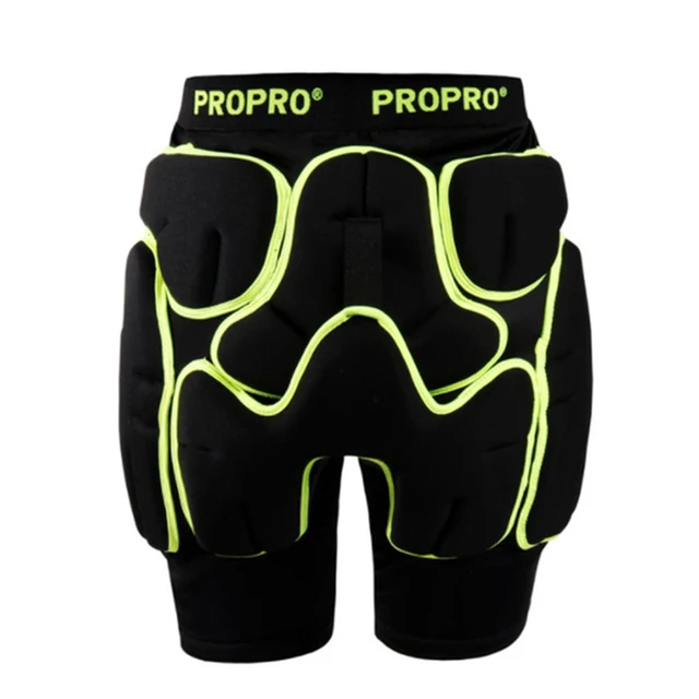 US $28.25 Propro Skateboard Protective Shorts Rubber Ski Skating Hip Protector Brace Roller Cycling Bike Ride