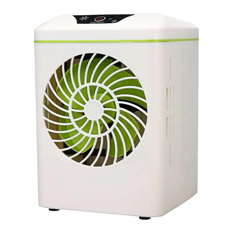 

500ml USB Mini Air Conditioner Humidifier Purifier Air Cooling Fan 2 Speed Adjustable Ventilation Potable Air Conditioning Fans