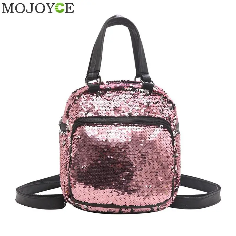 

Summer Bling Backpack Women PU Leather Sequins Female Backpacks Teenager School Mochila Feminina Rucksack Mochilas Mujer