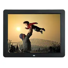 1 шт 2019NEW 12 дюймов цифровое фото рамка 1280x800 светодиодный электронный альбом фото-плеер Музыкальный видеоплеер часы, календарь