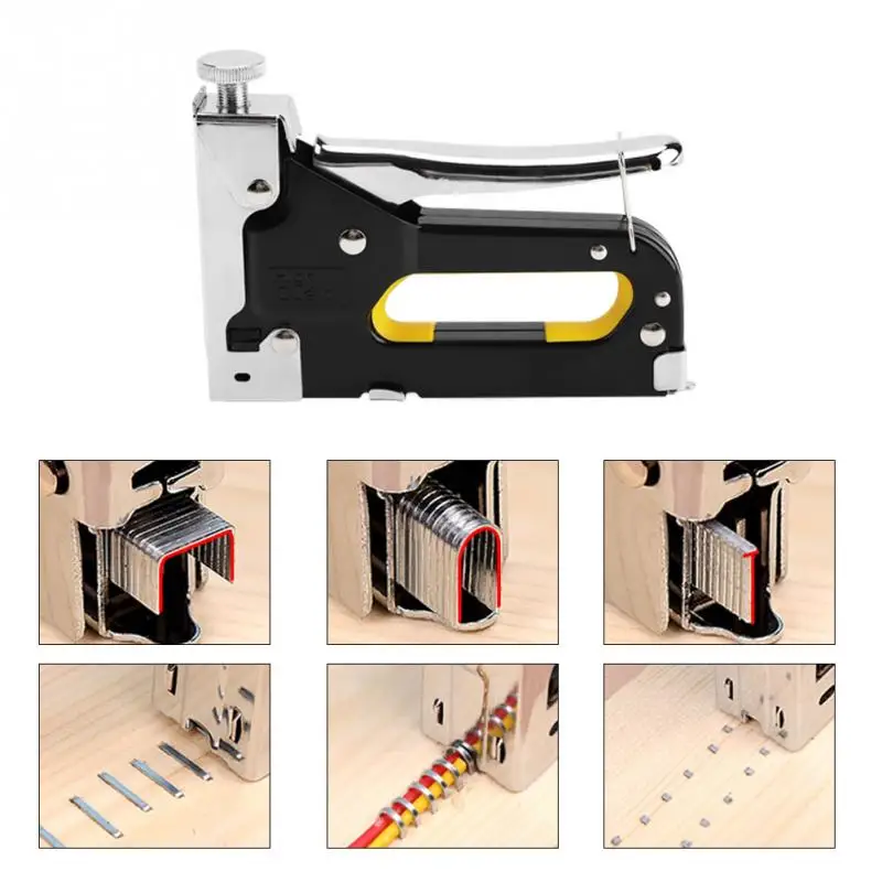 Мультитул гвоздь степлер для мебели степлер для деревянной двери обивка обрамление заклепки пистолет комплект гвоздиков заклепки инструмент