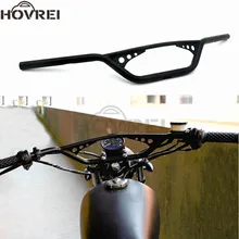 7/" 22 мм руль мотоцикла ручка для Harley Sportster XL 883 1200 Softail Dyna Electra Glide Drilled Drag Bar