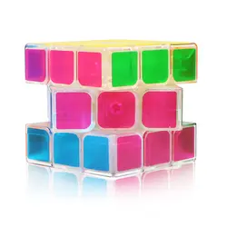 Qiyi mofangge Qihang 3x3 Magic Cube Puzzle Toy для соревнований-прозрачный