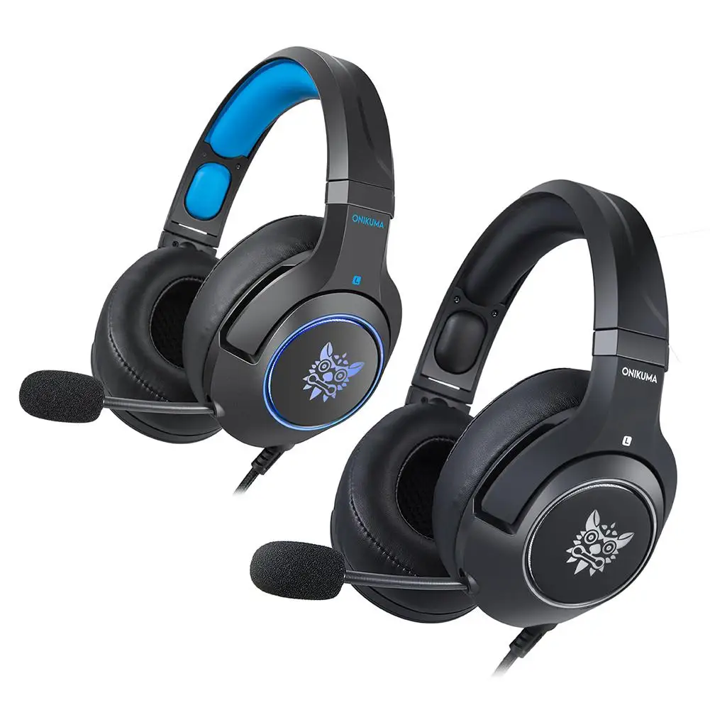 

Head-mounted Computer Game Earphone With LED Light Comfortable Accurate Sound Quality Eating Chicken Headphones New Popular