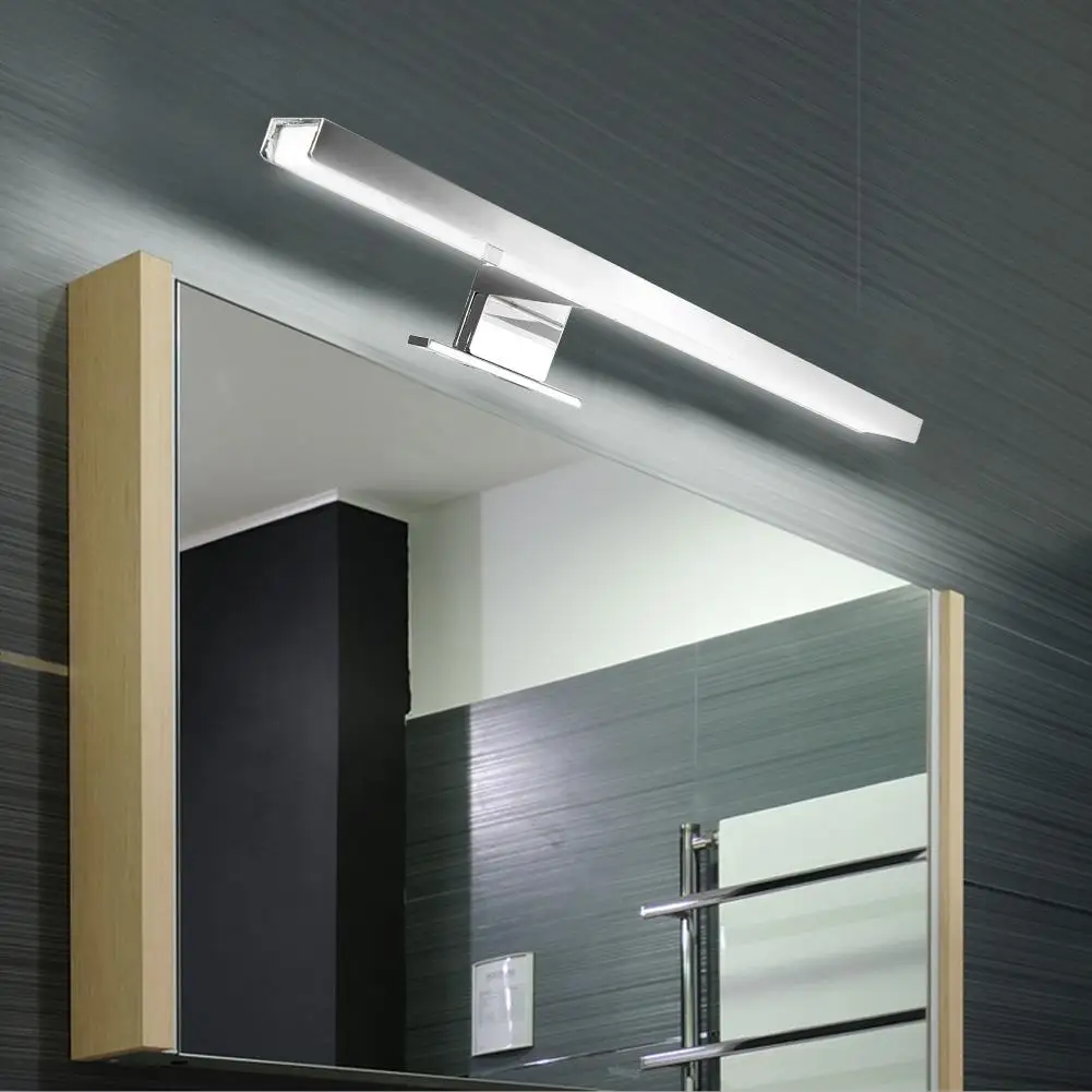 

AC 85-265V Simple LED Mirror Lights For Bedroom Bathroom Cabinet Lamp Wall Lamps Wireless cabinet Lighting