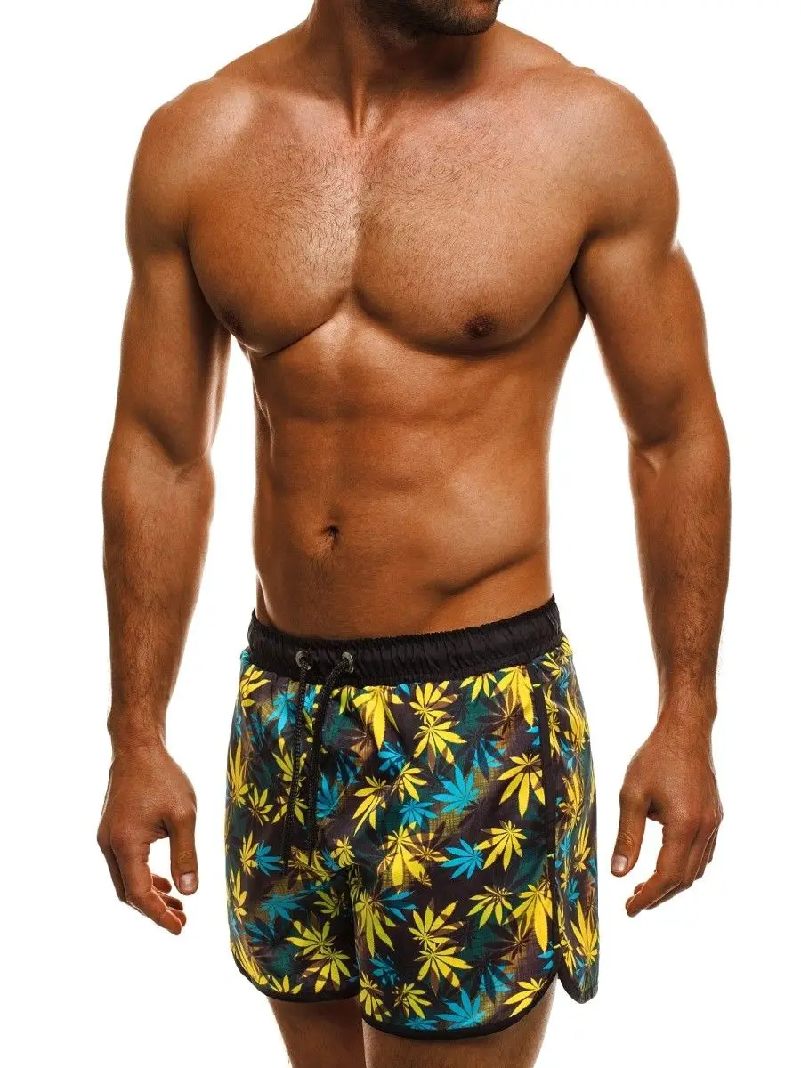 Hirigin камуфляж мужские шорты для плаванья быстросохнущие Фитнес Купальники Плавки пляжная верхняя одежда для мужчин купальный костюм