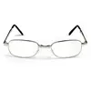 iboode Folding Metal Reading Eyewear Glasses With Zipper Case Silver Reading Presbyopia Presbyopic Glasses for Unisex Women Men ► Photo 3/6