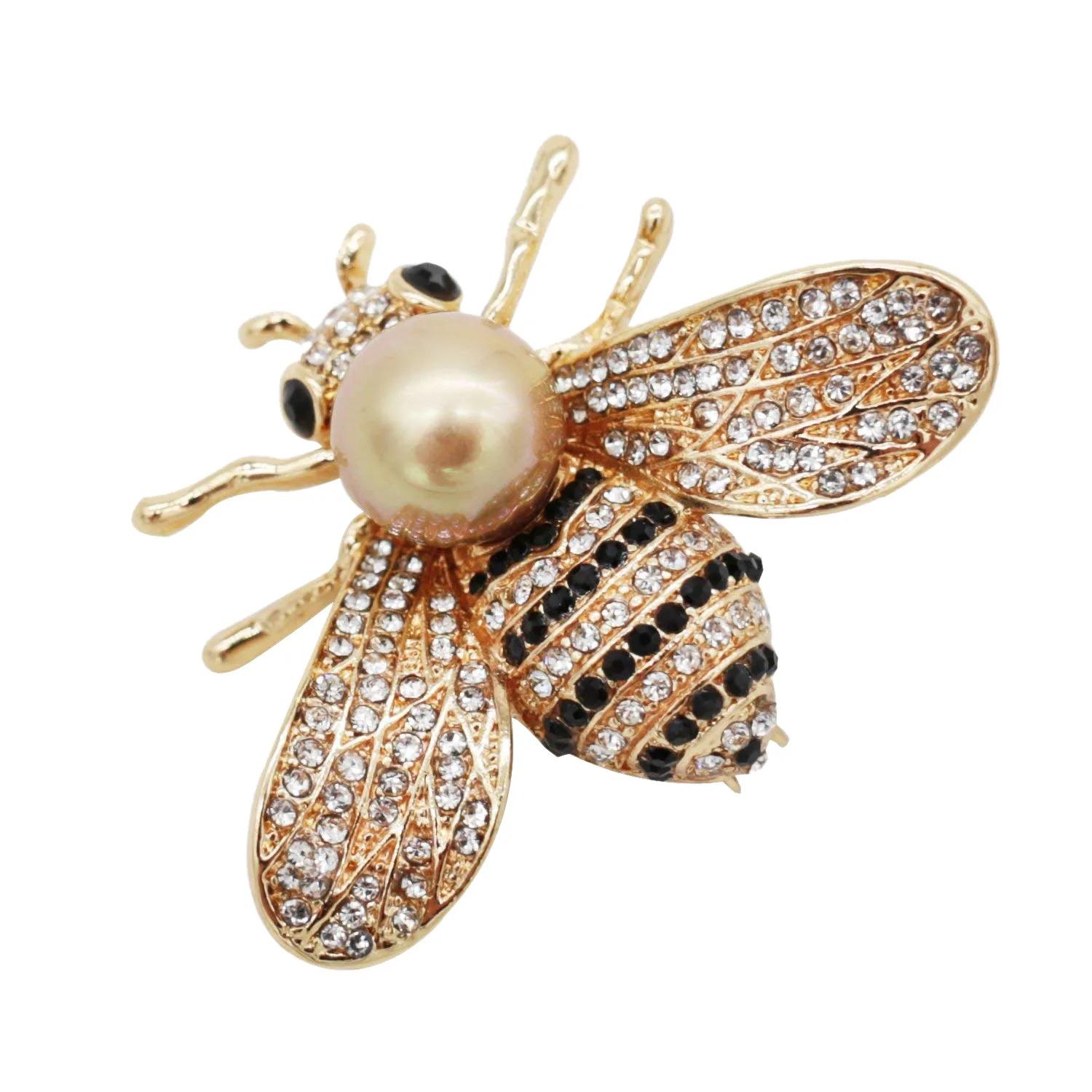 Honey Bee Brooches,Gold And Mother Of Pearl Brooch Brooches For Women