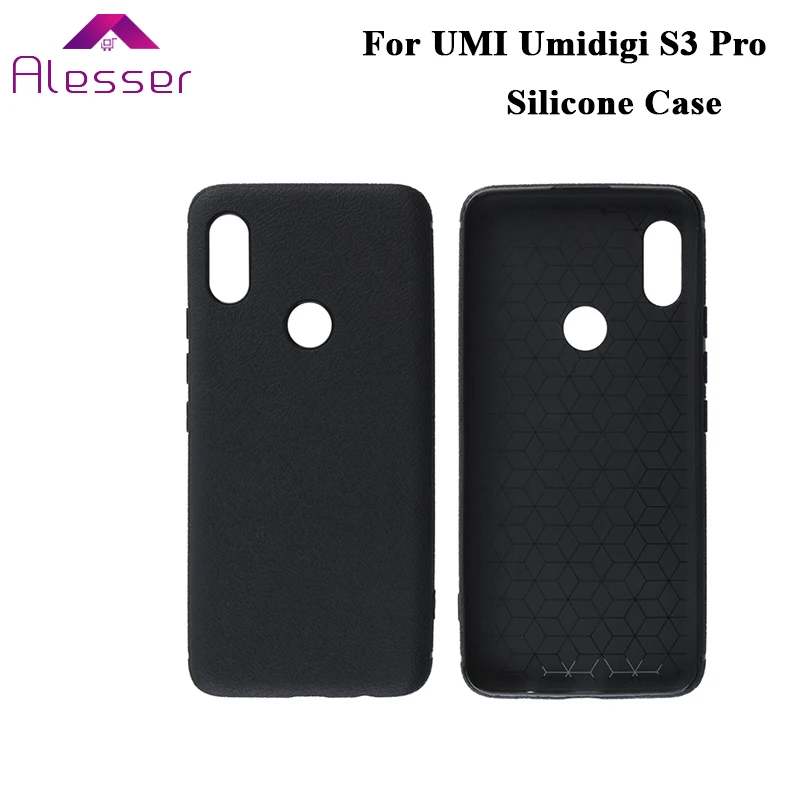 

Alesser For UMI Umidigi S3 Pro Silicone Case Soft Protective Back Cover Anti-knock Shell For UMI Umidigi S3 Pro Phone Case Coque