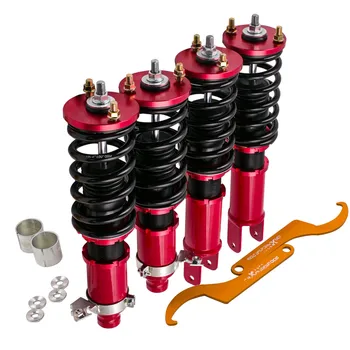

Suspension Shocks Strut Coilovers 4pcs Coilover for Honda Civic 92-95 EG EJ EH 94-01 Integra DC DB