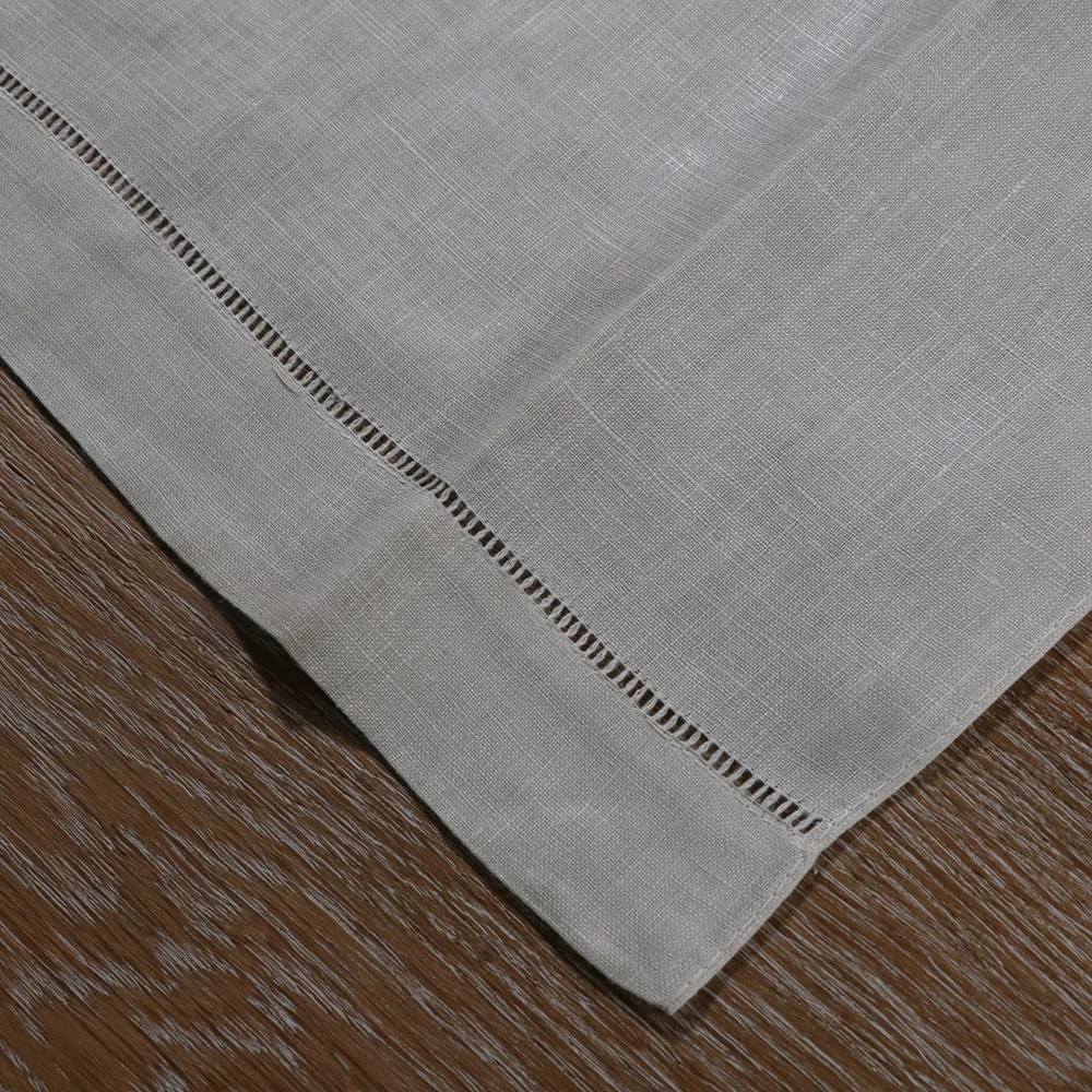 TL005: 2 шт. Льняное полотенце для гостей Полотенца для рук с простроченными краями