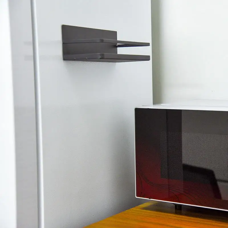 Кухонная полка холодильник сторона магнитного поглощения стеллаж для хранения емкость для приправ инструменты для пряностей кухонные столовые устройства# SW