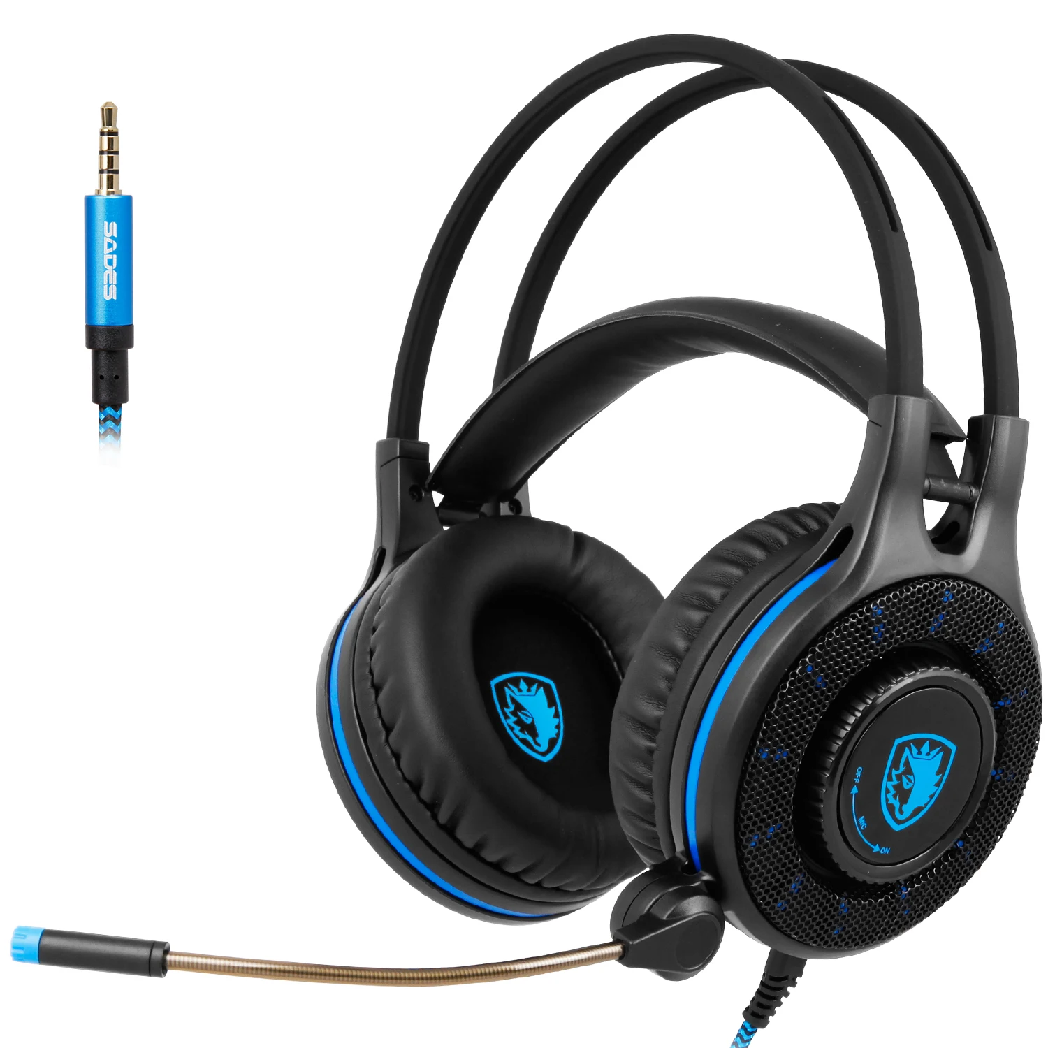 SADES SA936 PS4 Игровые наушники 3 5 мм jack стерео звук с микрофоном для ПК/ноутбук/Mac |