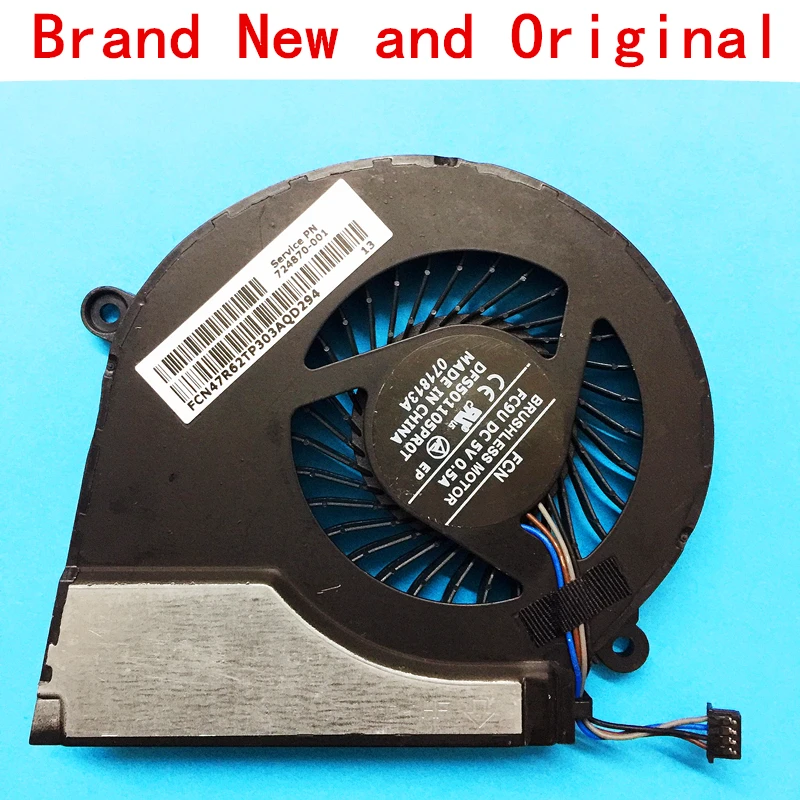 Новый радиатор ЦПУ для ноутбука HP Pavilion 17 E066TX e128ca TPN Q122 Q121 Q117 Q118 e066tx|Охлаждающие
