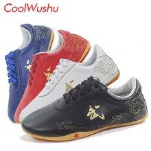 Китайская обувь «Тай Чи», кунг-фу, обувь wu shu xie taiji xie, обувь из коровьей кожи, обувь для боевых искусств CoolWushu