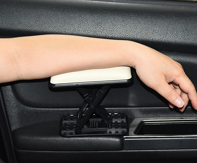 

Universal Car Anti-fatigue Adjustment Left Hand Armrest Elbow Support Bracket Arm Elbow Increase Pad Car Styling Accessories