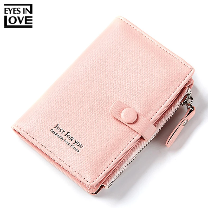 

EYES IN LOVE Card Key Holder for Women Housekeeper Keys Purse Wallets Female Hasp Door Organzier Key Case Cover Coin Bag Ladies