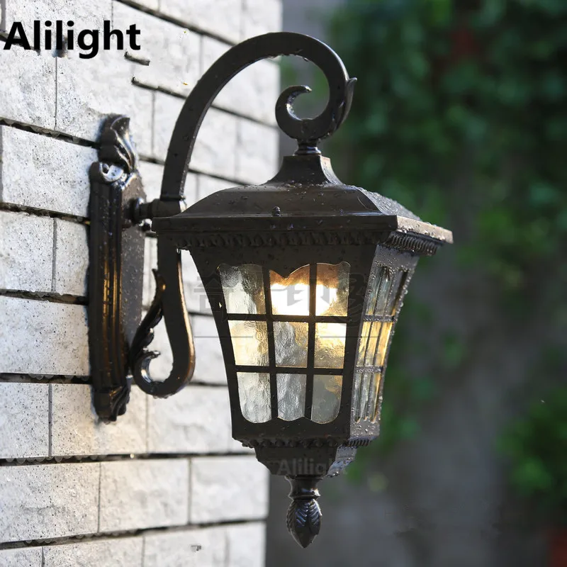 

High Quality Outdoor Lighting Vintage Wall Lights Fashion Porch Lamps Waterproof Porch Lights 12W E27 Led Balcony Garden Sconces