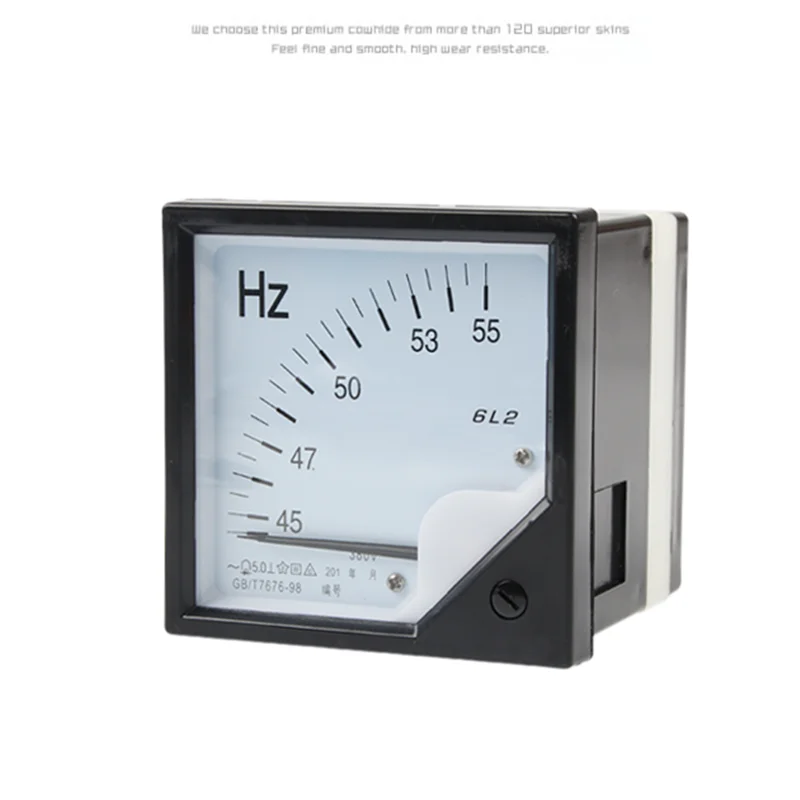 Аналоговый измеритель частоты переменного тока 6L2 HZ 45 55HZ 55 65HZ 100HZ|Измерители