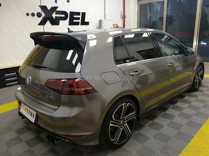 Неокрашенный задний спойлер из АБС-пластика грунтовки 3 шт. для Volkswagen Golf 7 VII MK7