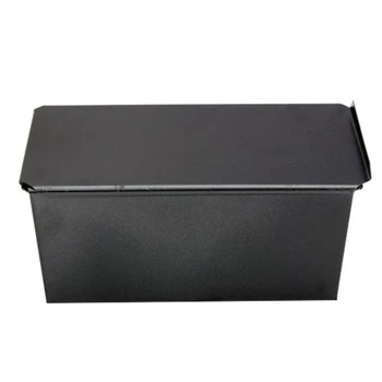 

Hot sale-Rectangle Bakeware Nonstick Box Large Loaf Tin Kitchen Pastry Bread Cake Baking Black